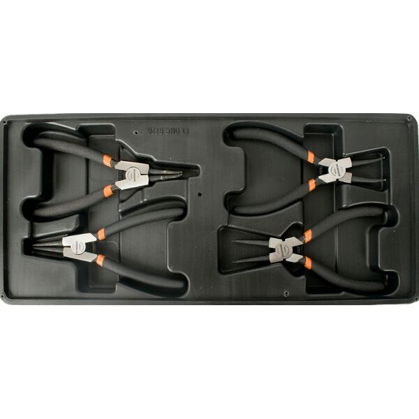 Fixman Tray 4 Piece 6' Internal And External Circlip Pliers