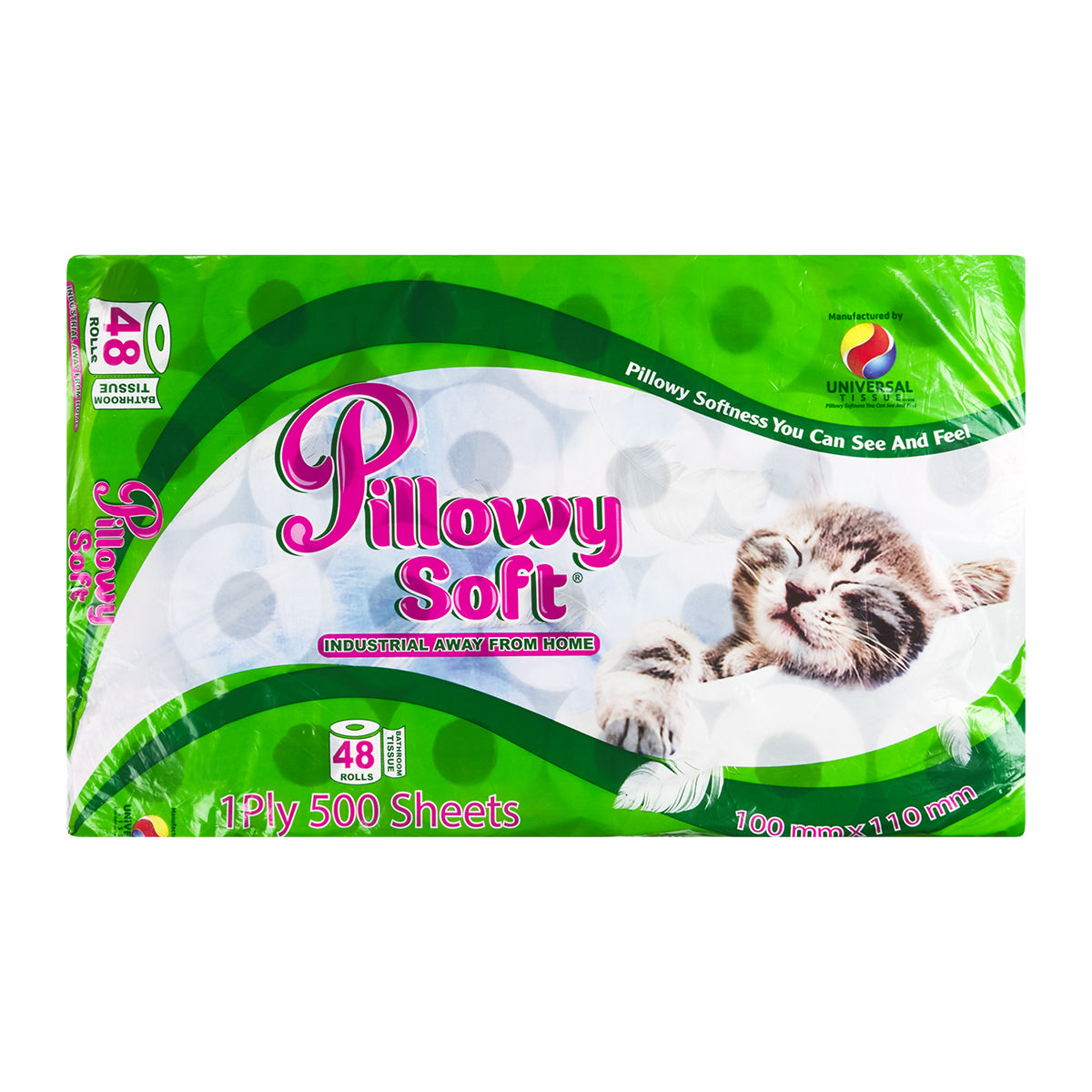 Pollowy 1 Ply Toilet Paper Roll