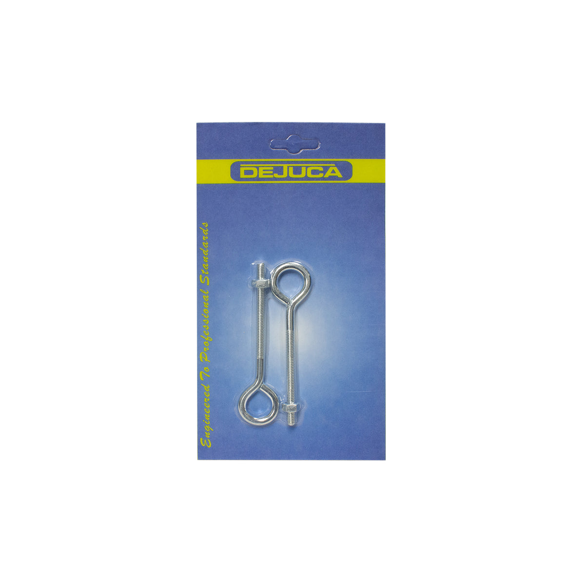 Dejuca - Eye Bolt with Nut - 6mm X 100mm - 2/pkt