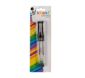 Khoki - Pen - Arts & Crafts Supplies - Ball Point - Gel - Black - 2 Pack