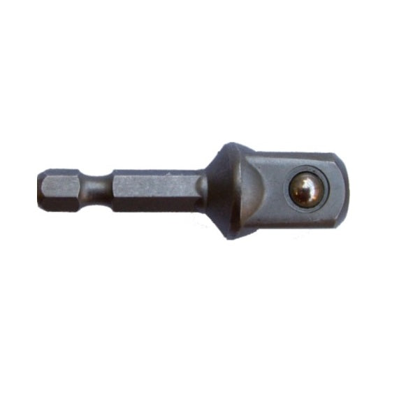 Tork Craft - Socket Adaptor - Square - 1/2 Inch x 50mm - 1/4 Inch