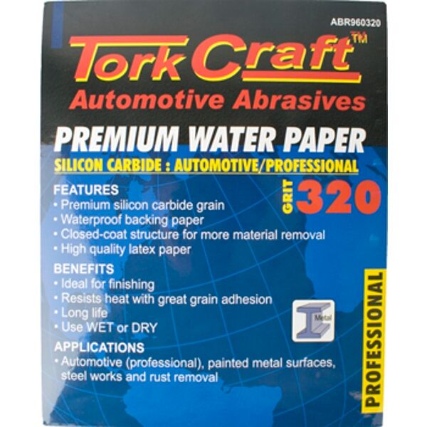 Tork Craft Waterproof Paper 320 Grit 230 X 2850 PCE
