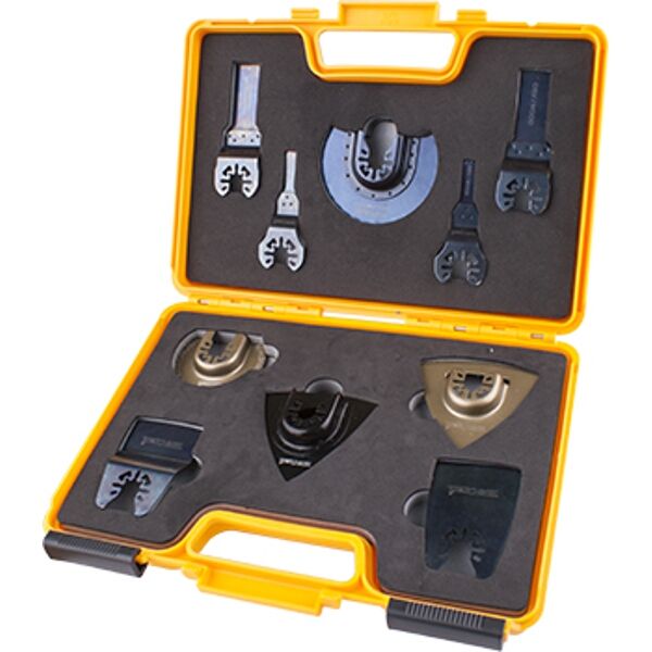 Tork Craft Quick Change Oscillating All Round Purpose Accessory Set 10Pc