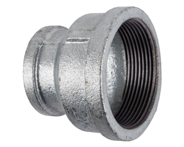Galvanised Reducing Socket - 100X65mm