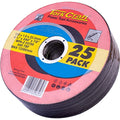 Tork Craft Cutting Disc Steel  & Ss 115 x 1.0 x 22.2 mm 25 Pack