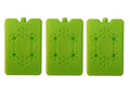 Non-Toxic Flat Easy Pack Ice Brick - Green Pack of 3