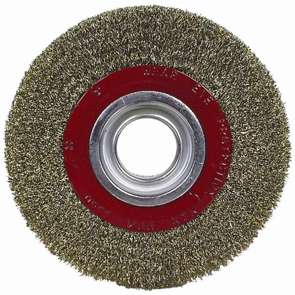 Tork Craft Wire Wheel Brush 150 X 25mm Bench Grinder Blister