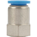Aircraft Pu Hose Fitting Straight Stud 12mm-1/8 F