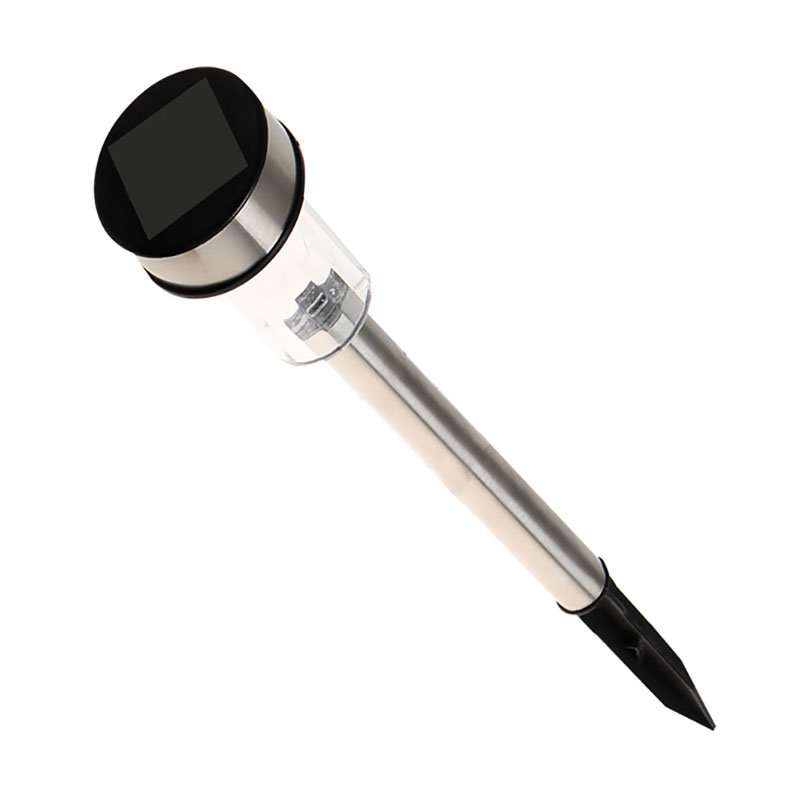 Solar - Garden Light - Outdoor Lighting - Stainless Steel - 35cm
