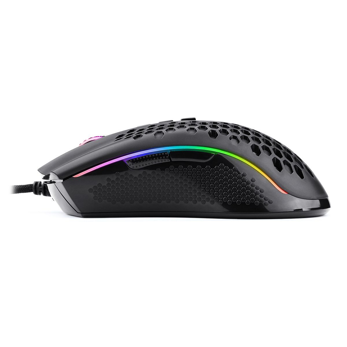Redragon STORM 12400DPI 7-Button RGB Gaming Mouse - White