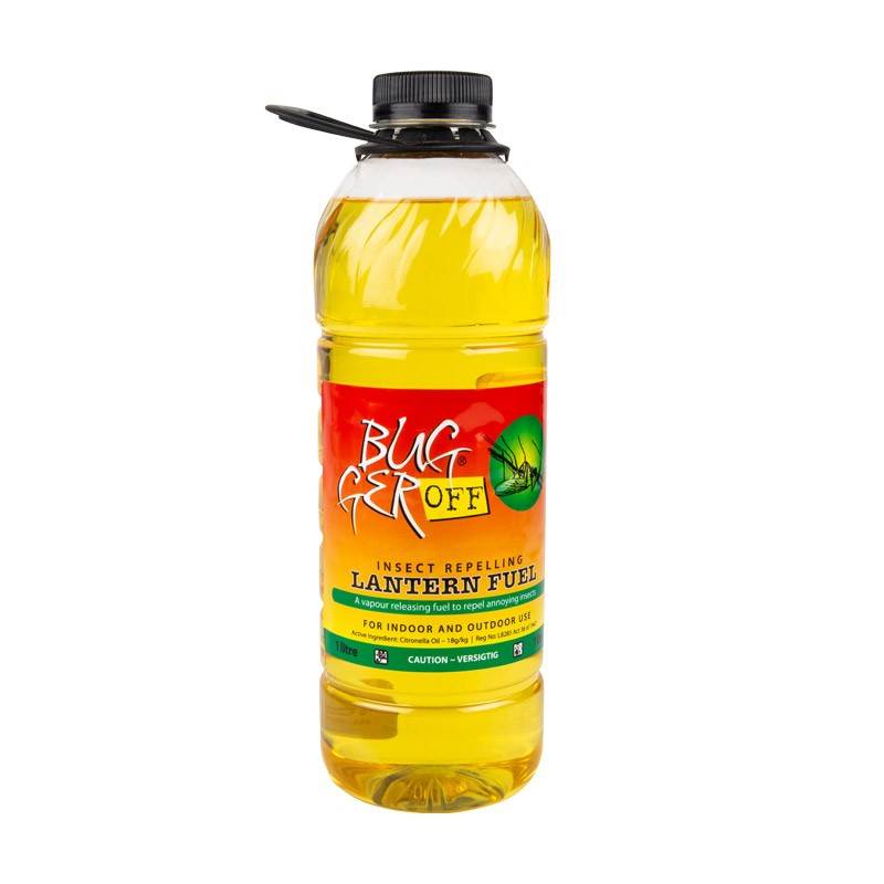 Bugger-Off 1L Repellent Lantern Fuel - Yellow