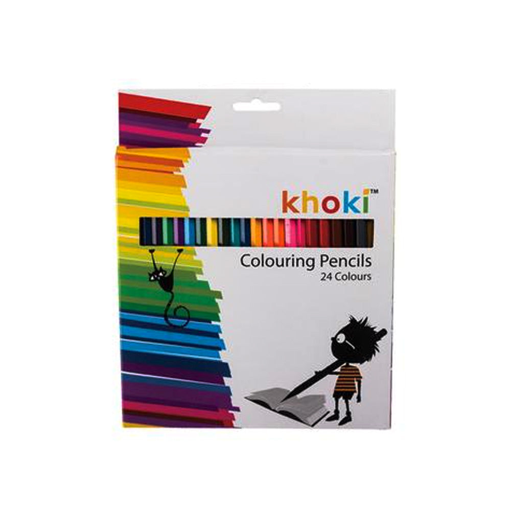 Art+Craft Pencil Crayons Long 24piece
