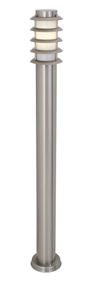 Stainless Steel Grid Pole Satin Chrome