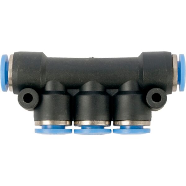 Aircraft Pu Hose Fitting Manifold 6mm-6mm