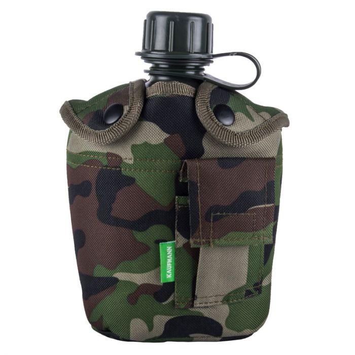 Kaufmann - Water Bottle & Camo Cover 1L
