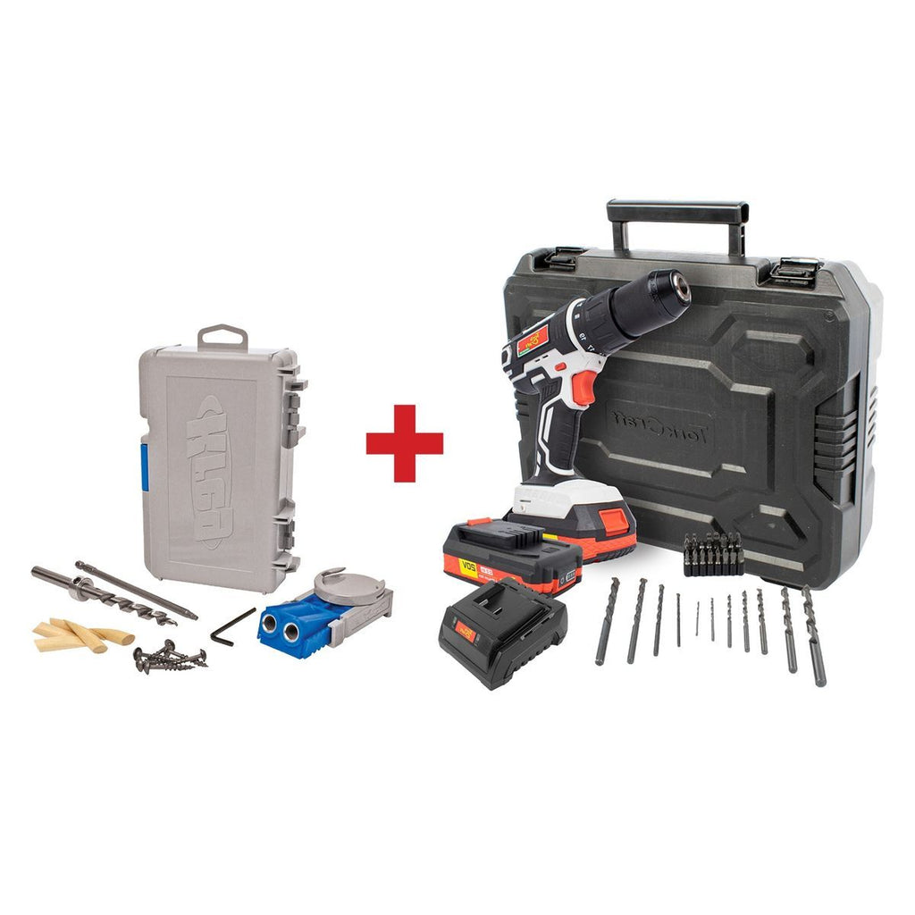 Tork Craft Tc20030 Imp. Drill Driver With Free Kr R3-Int