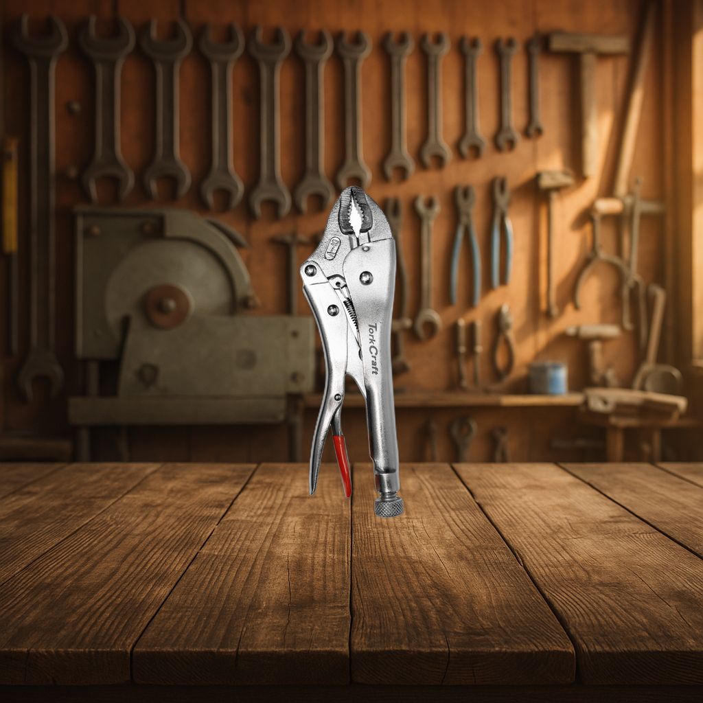 Tork Craft Plier Locking Curved Jaw 254Mm Heavy Duty