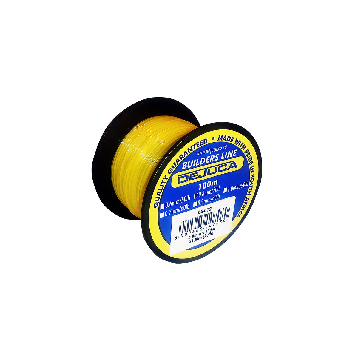Dejuca - Builders Line - 70lb - 0.8mm X 100m - 31.8kg
