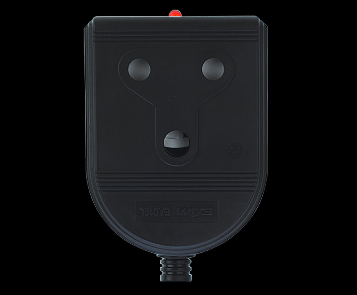 Electricmate Nylon Double Janus Coupler - Black LED