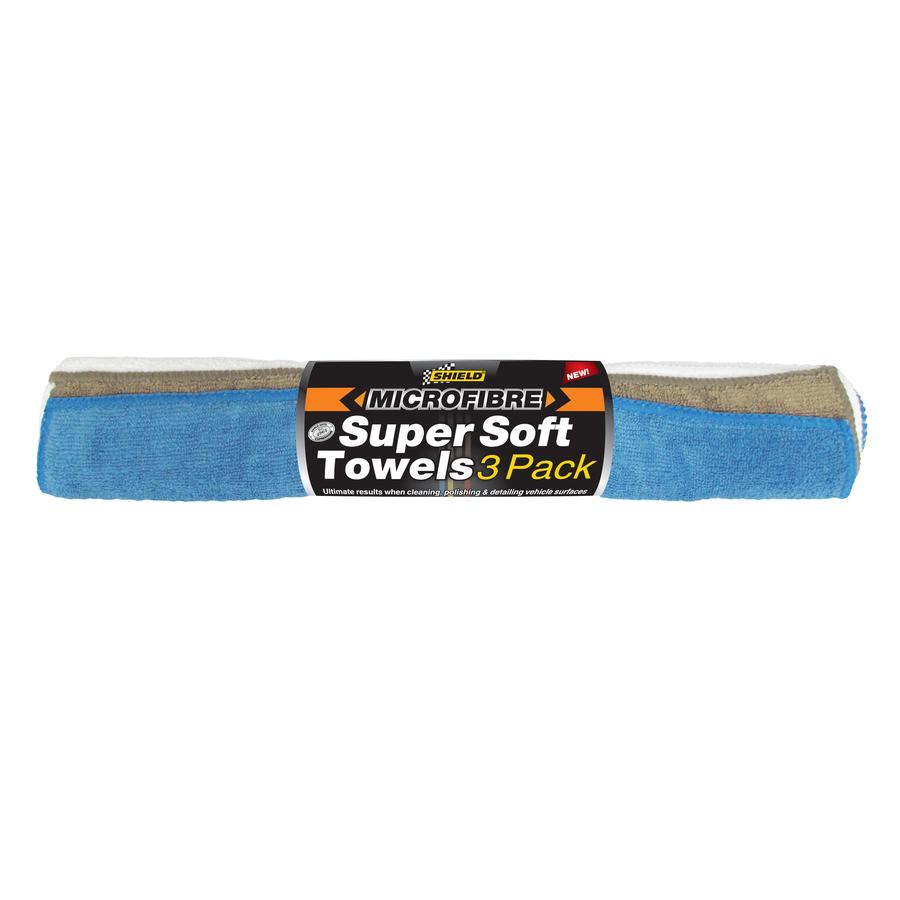 Shield Microfibre Towel 3 Piece