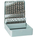 Alpen Cobalt Drill Bit Set 25 Piece 1-13mm X 0.5 In Metal Case