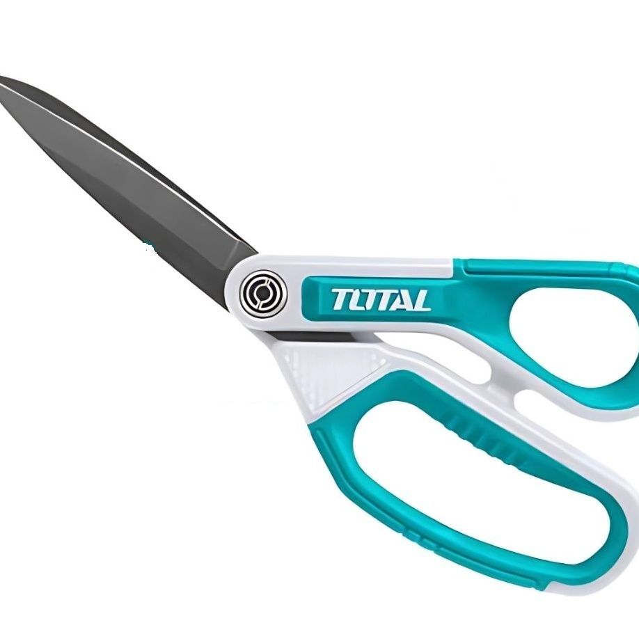 Total 8'/210Mm Rubber Grip Long-Blade Scissors Bld Thickness = 3.2Mm