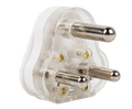 Electricmate 16Amp Hollow Pin Plug Top - White