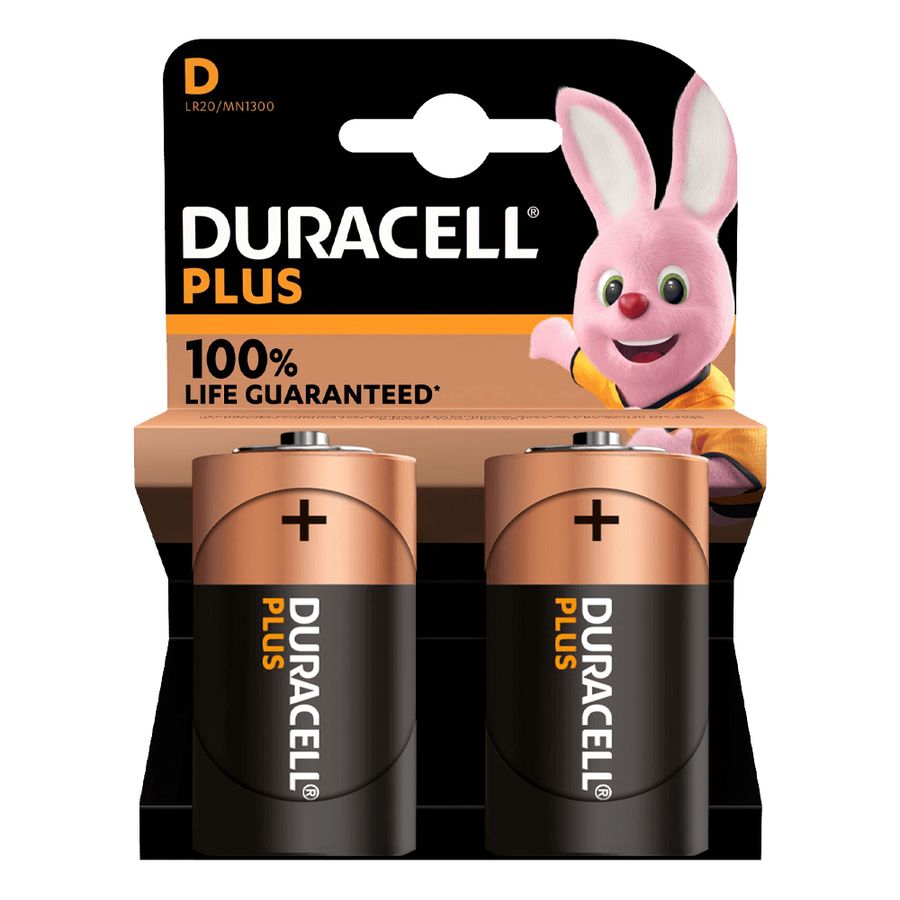 Batteries Duracell Mainline D P02 10Piece