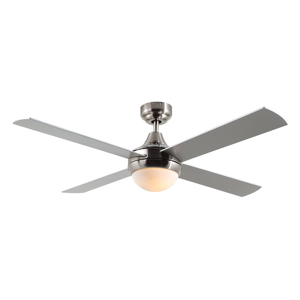 Twister - Ceiling Fan - 4 Blades - Silver