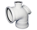 Agrinet Southpro 87.5 Degree SABS Vent Horn Waste Bend - 110mm