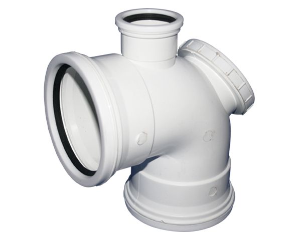 Agrinet Southpro 87.5 Degree SABS Vent Horn Waste Bend - 110mm