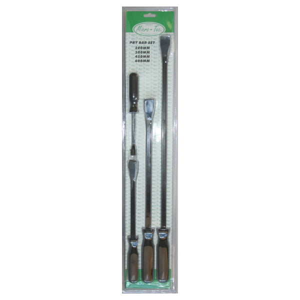 Micro-Tec - Pry Bar Set 4 Piece