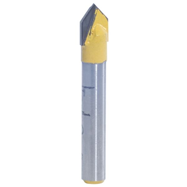 Tork Craft Router Bit V Groove 90 Degree 1/2'