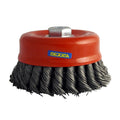 Dejuca - Wire Cup - Brush - 125mm - M14 - Thread - Knotted