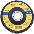 Tork Craft Flap Disc Zirconium 115mm 40Grit Angled
