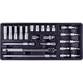 Fixman 26- Piece 3/8' Dr.Sockets & Accessories