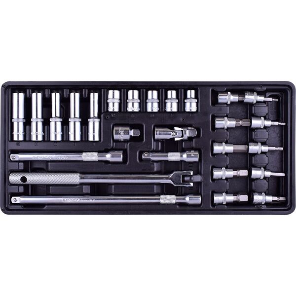 Fixman 26- Piece 3/8' Dr.Sockets & Accessories