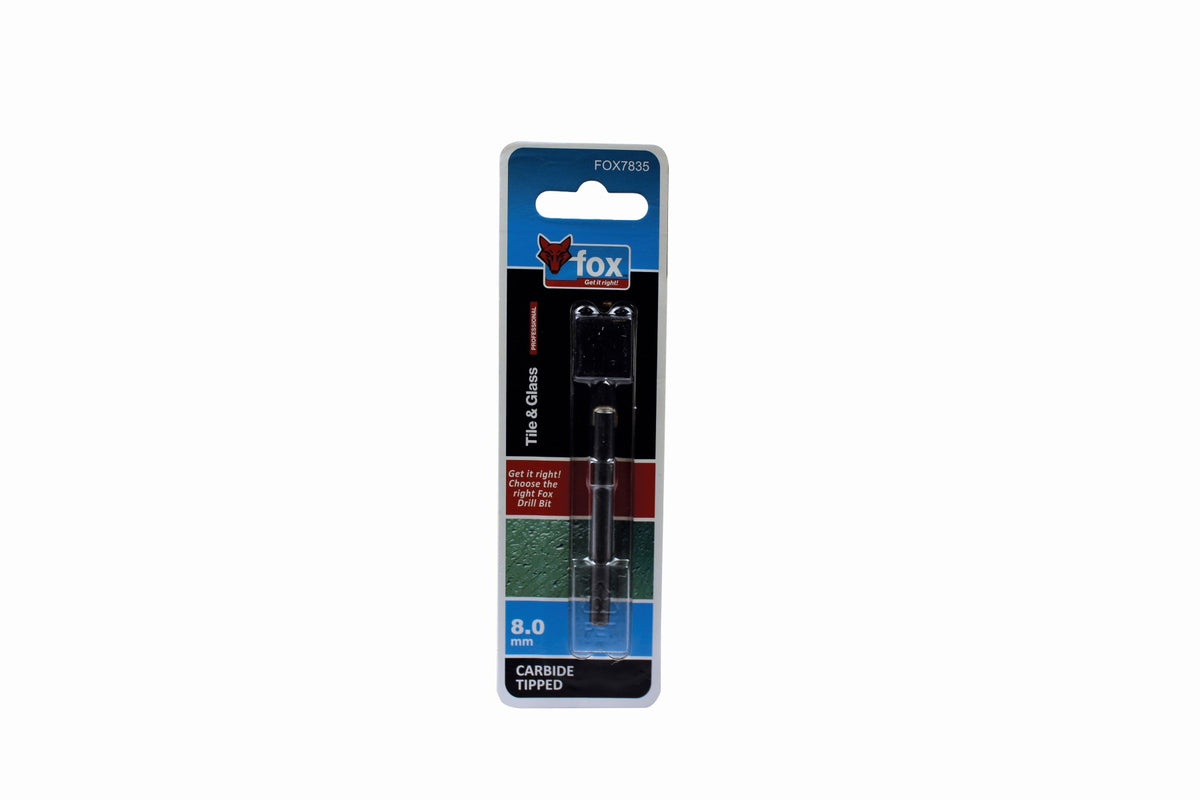 FOX Glass & Tile Drill Bit 8.0mm