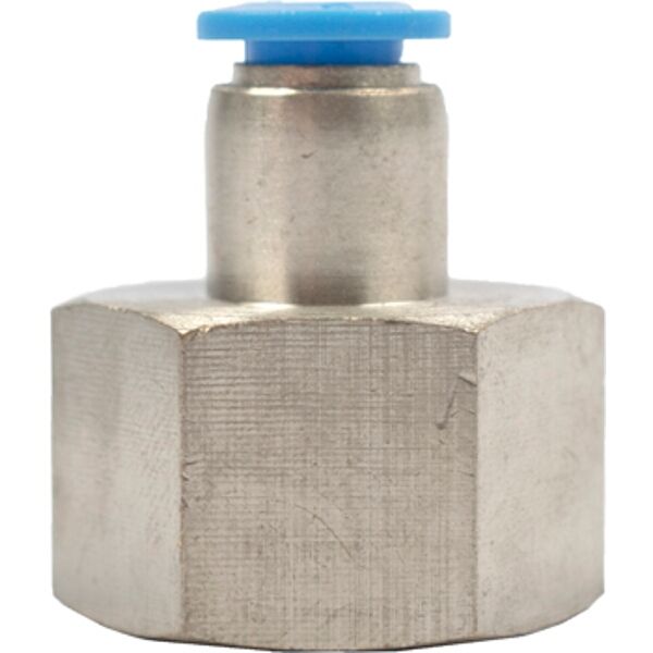 Aircraft Pu Hose Fitting Straight Stud 6mm-1/2 F
