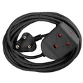 Extension - Lead - 16A - E/Mate - Black - 5m