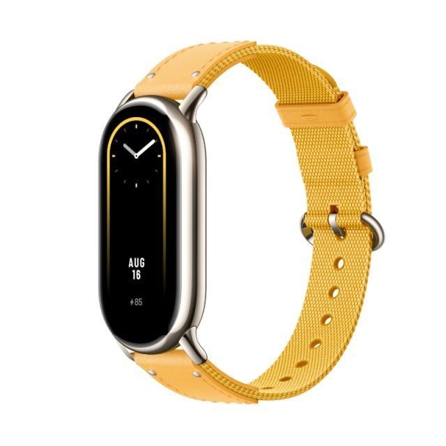 Braided Strap for Xiaomi Smart Band 8 - Yellow