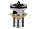 Chrome Plated Slotted Basin Waste - 32mm