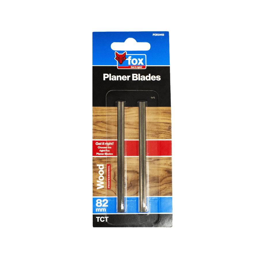 Fox Planer Blade Reversible 82Mm Tctxxx