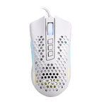 Redragon STORM 12400DPI 7-Button RGB Gaming Mouse - White