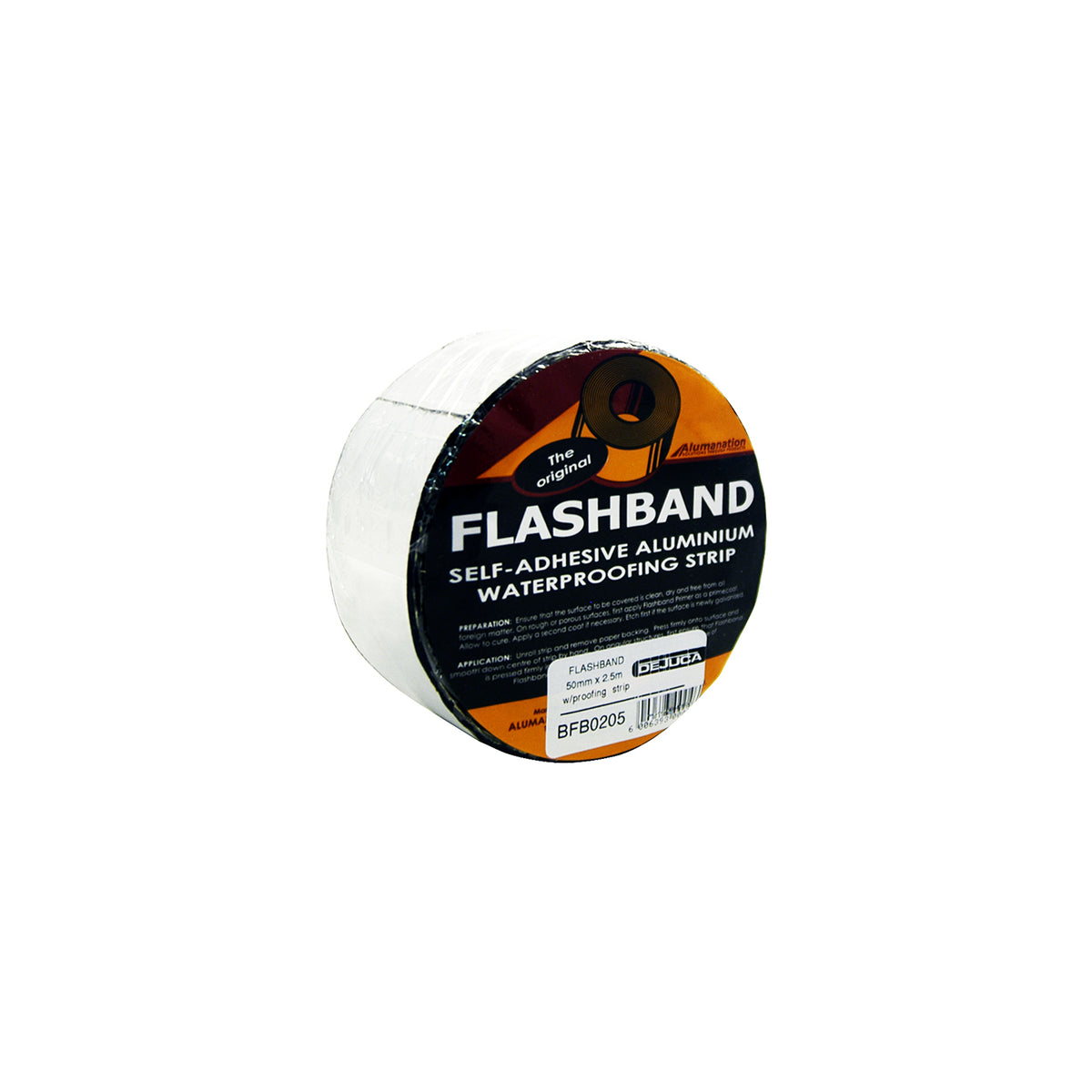 Dejuca - Flashband - 50mm X 2.5m - W/proofing Strip