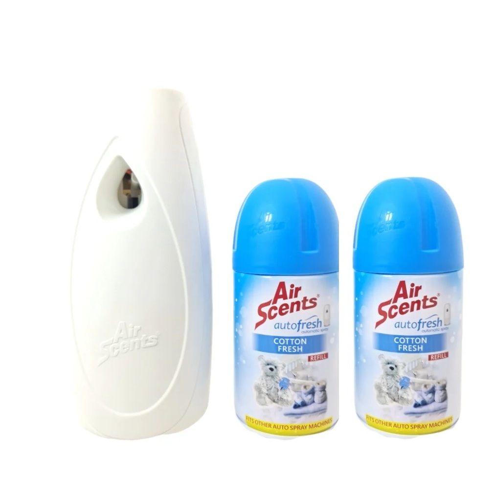 Air Scents Automat Machine Including 2 Cottton Fresh 250Ml