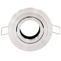CNC Tilt Round Downlight 90mm Dia Aluminium
