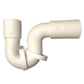 Trap - White - Mini P - 40X40mm (50mm Pvc Out)