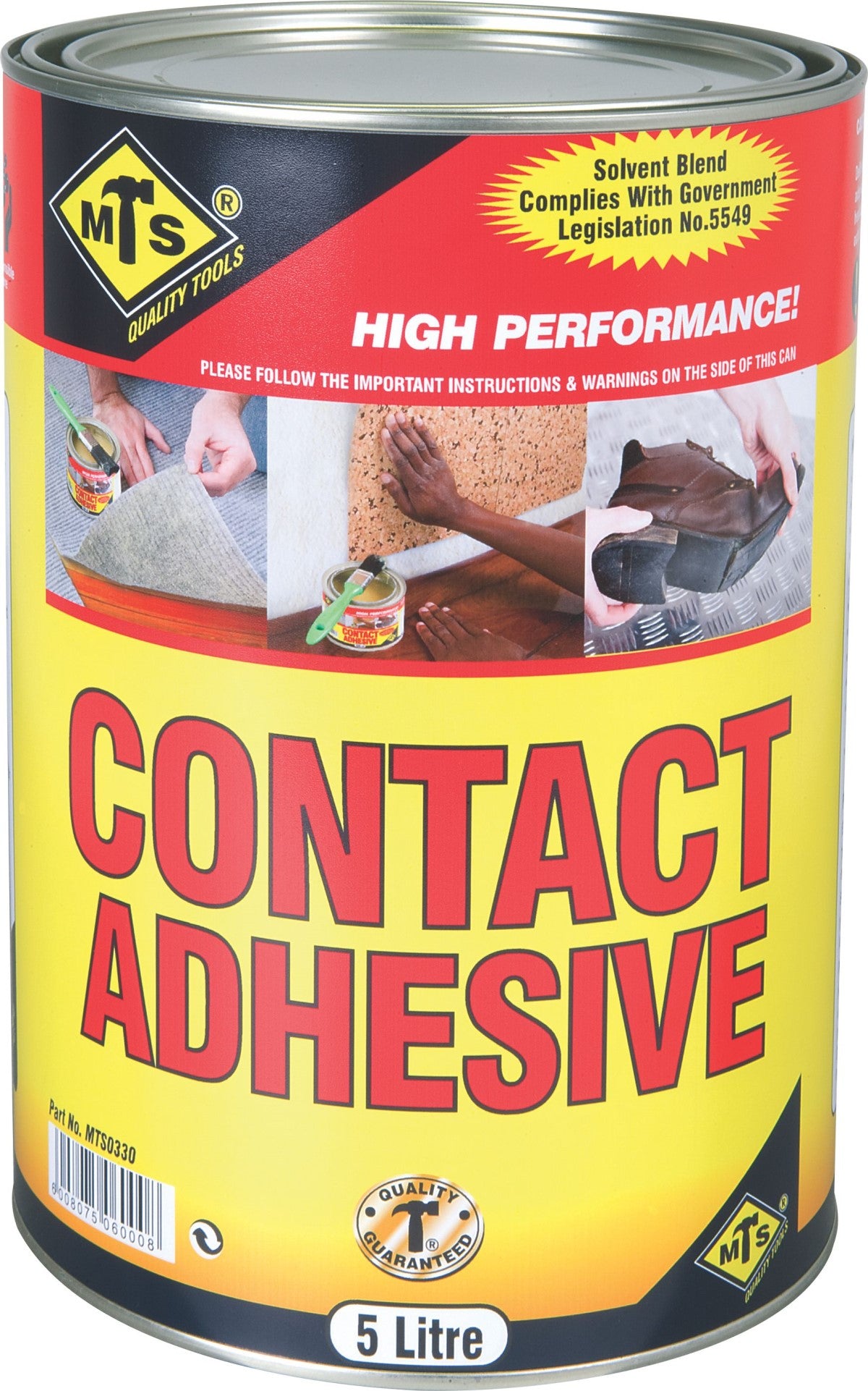 MTS Glue Contact Adhesive 5Litre