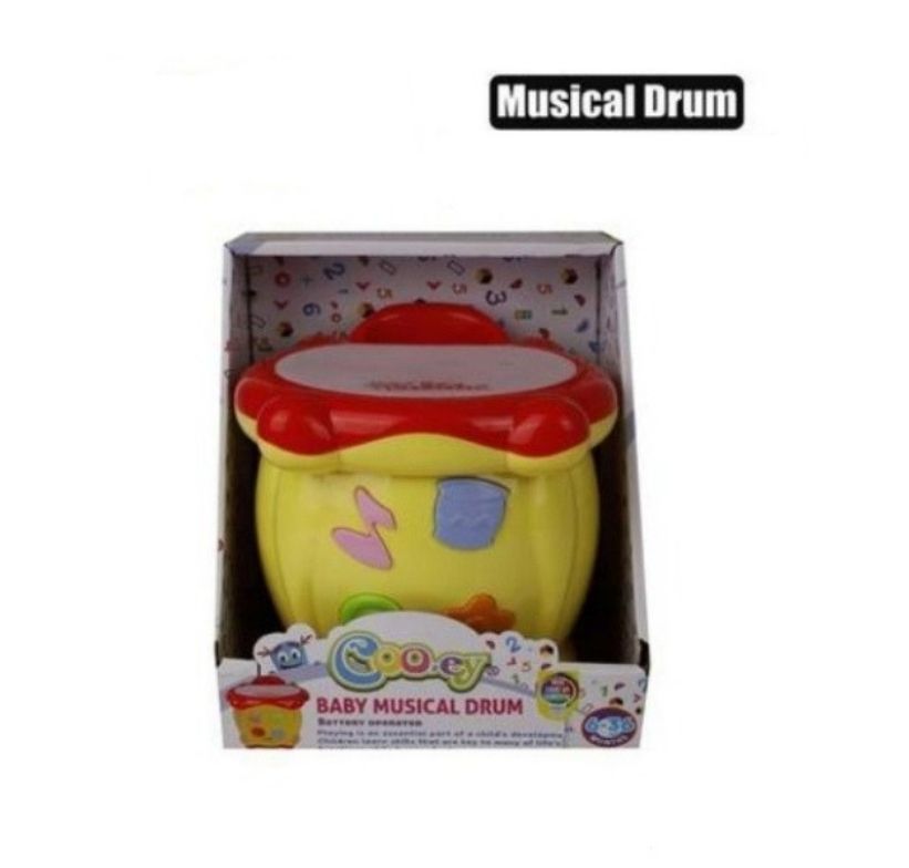 Baby toy Edu Musical Drum b/o 21x17cm